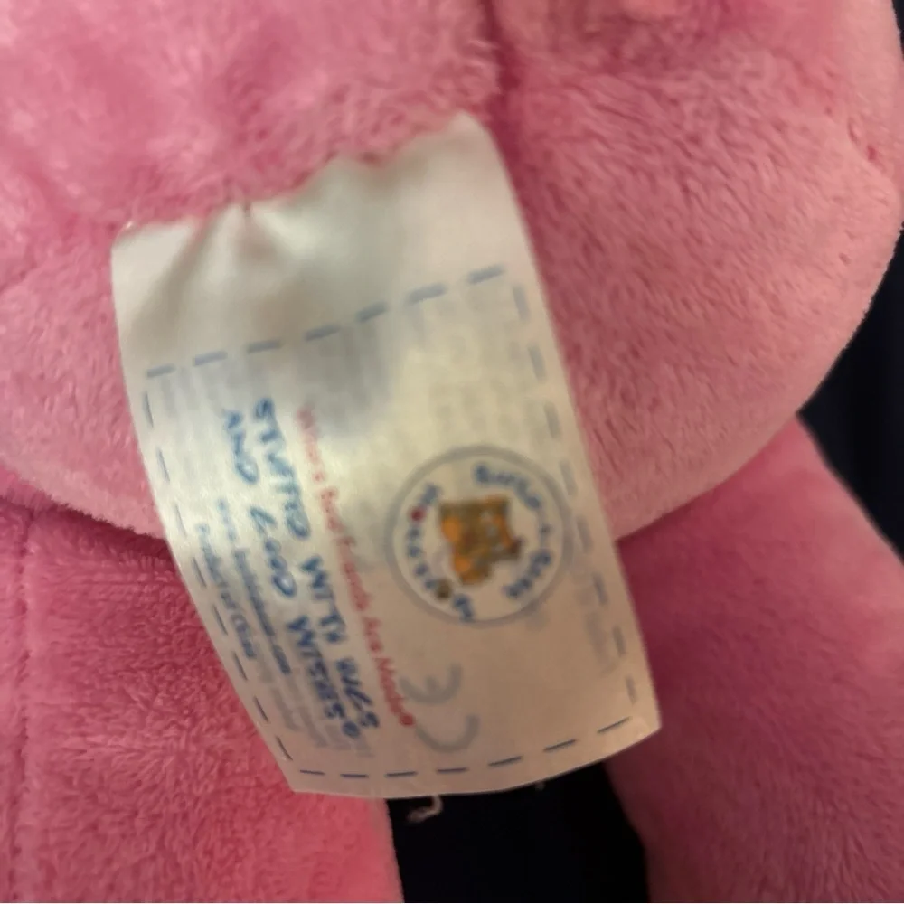 Build A Bear Hello Kitty Winking Pink Leopard 18” Plush Stuffed Animal No Bow